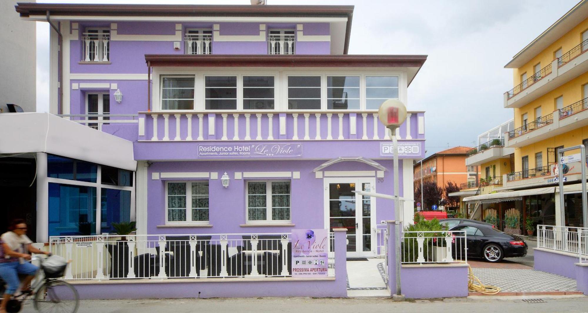 Residence Hotel Le Viole Rimini Eksteriør bilde
