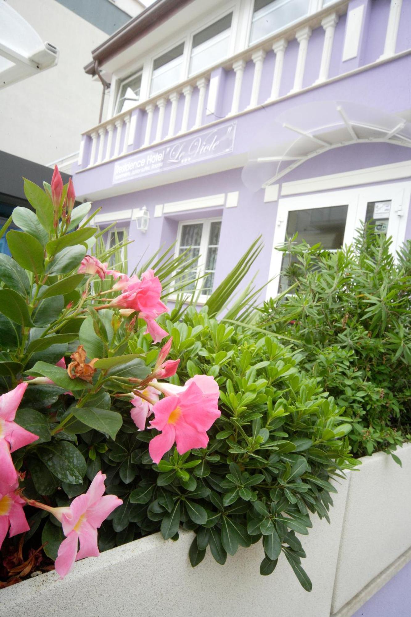 Residence Hotel Le Viole Rimini Eksteriør bilde